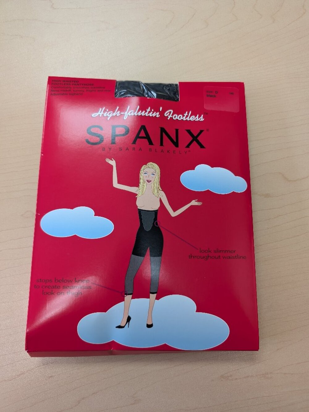 Spanx High-falutin' High Waisted Footless Pantyhose